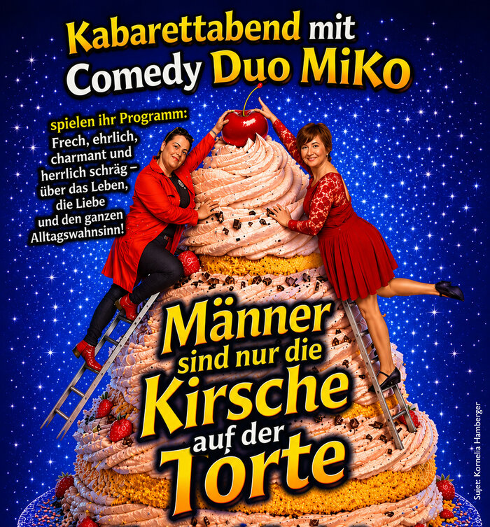 Männer sind nur die Kirsche auf der Torte Bild